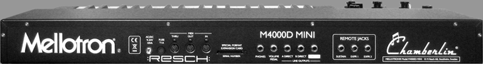 M4000D Mini Digital Mellotron